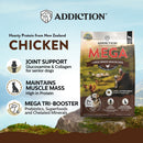 Addiction Dog MEGA Chicken for Large Breed Senior 33lb