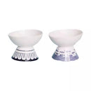 AML Cat Oblique Raised Ceramic Bowl L15cm x H13cm