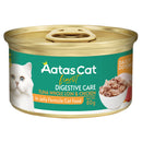 Aatas Cat Finest Daily Defence Digestive Care Tuna Whole Loin & Chicken in Jelly Grain-Free Canned Cat Food 80g