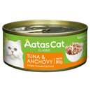 Aatas Cat Tantalizing Tuna & Anchovy Grain-Free Canned Cat Food 80g