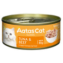 Aatas Cat Tantalizing Tuna & Beef Grain-Free Canned Cat Food 80g