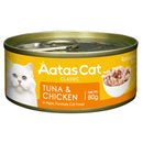 Aatas Cat Tantalizing Tuna & Chicken Grain-Free Canned Cat Food 80g