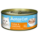 Aatas Cat Tantalizing Tuna & Sardine Grain-Free Canned Cat Food 80g
