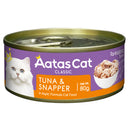 Aatas Cat Tantalizing Tuna & Snapper Grain-Free Canned Cat Food 80g