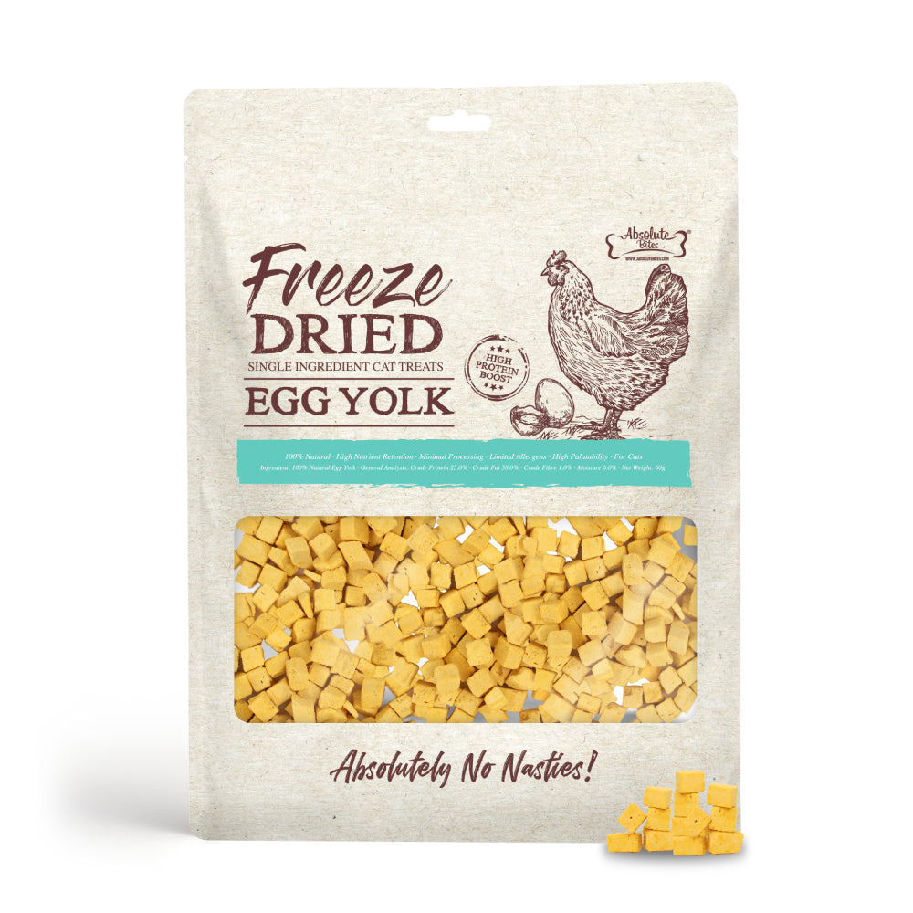 Absolute Bites Cat Freeze-Dried Egg Yolk 60g