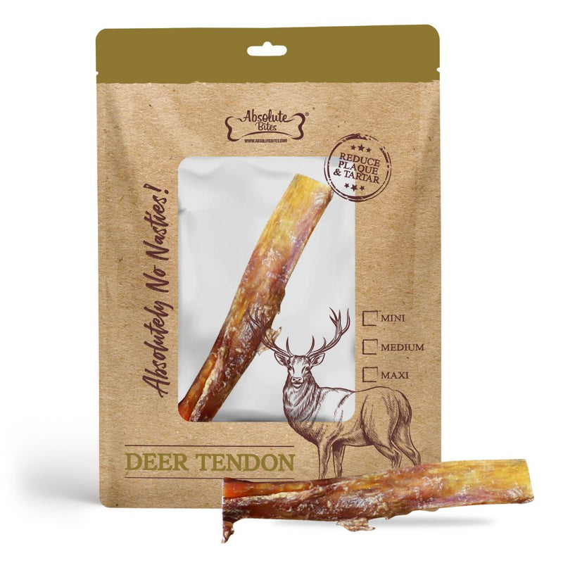 Absolute Bites Deer Tendon Medium