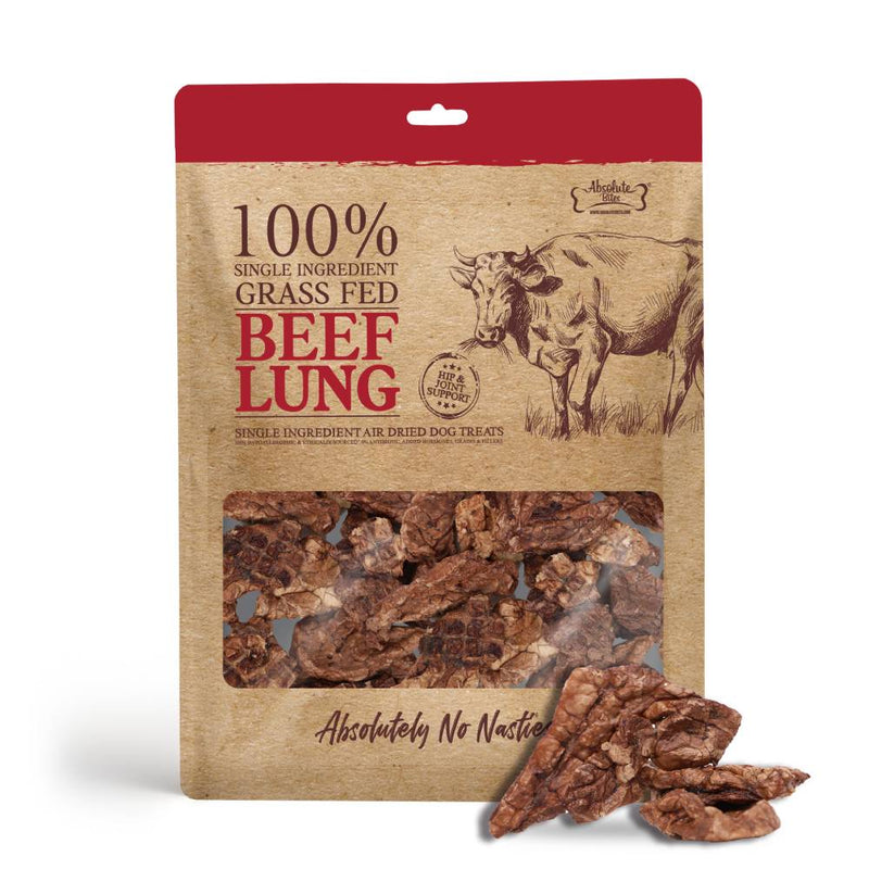 Absolute Bites Dog Air Dried Beef Lung 40g