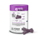 Absolute Holistic BOOST! Value Tub Dog Dental Chews - Blueberry Regular 40pcs 1kg