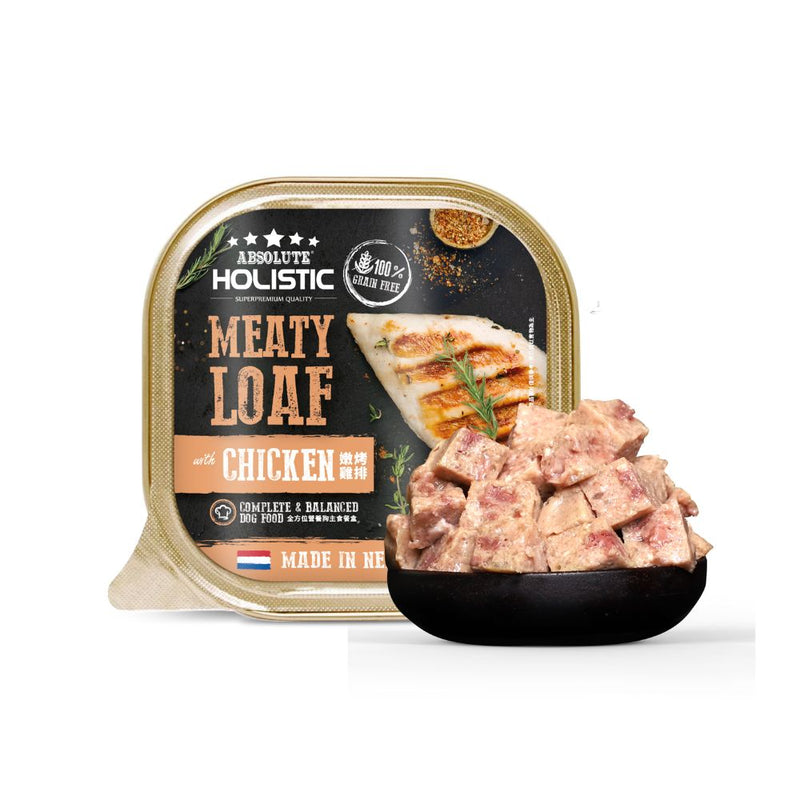 Absolute Holistic Dog Meaty Loaf with Chicken 100g