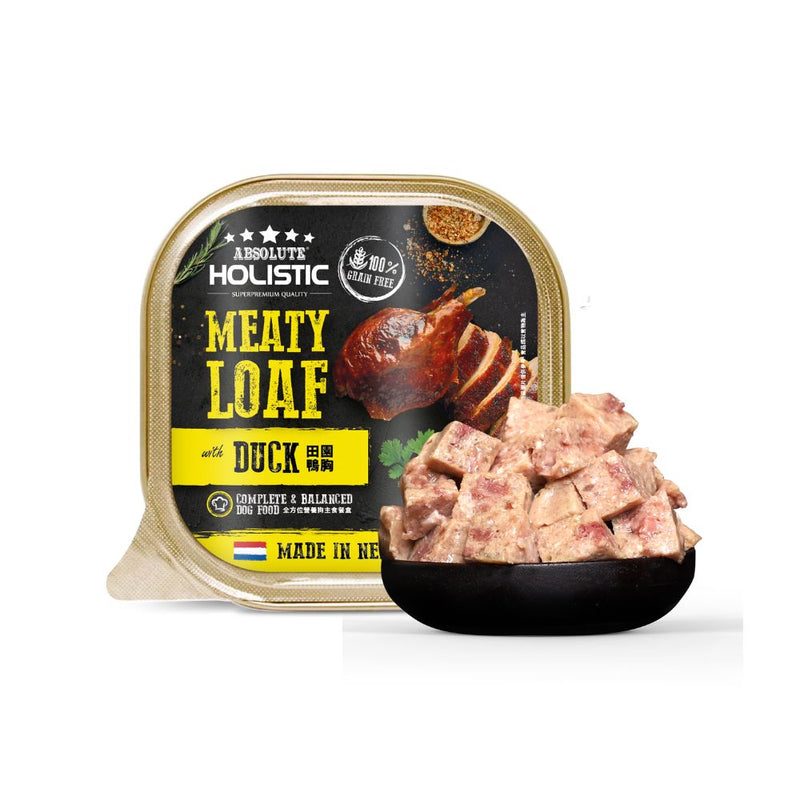 Absolute Holistic Dog Meaty Loaf with Duck 100g