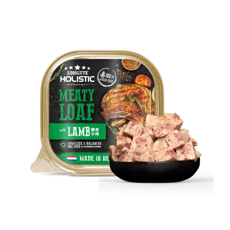 Absolute Holistic Dog Meaty Loaf with Lamb 100g