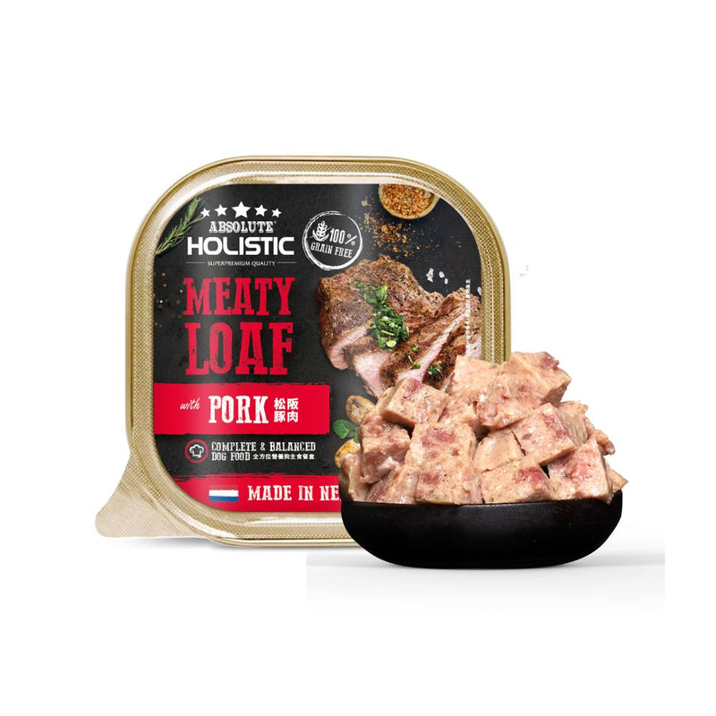 Absolute Holistic Dog Meaty Loaf with Pork 100g