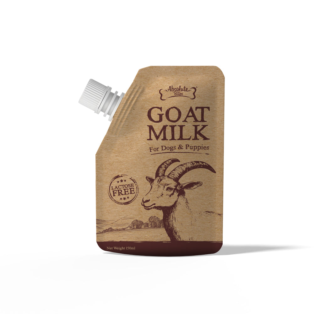 Absolute Bites Lactose Free Goat Milk for Dogs & Puppies 150ml