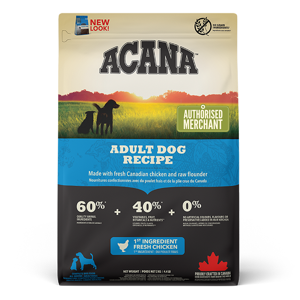 Acana Heritage Adult Grain-Free Dry Dog Food 2kg