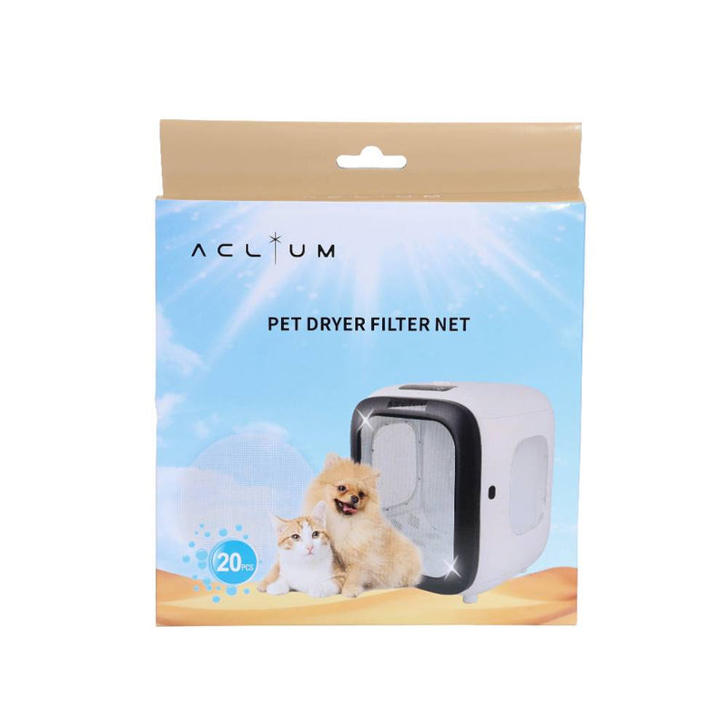 Aclium Pet Dryer Filter Net 20pcs