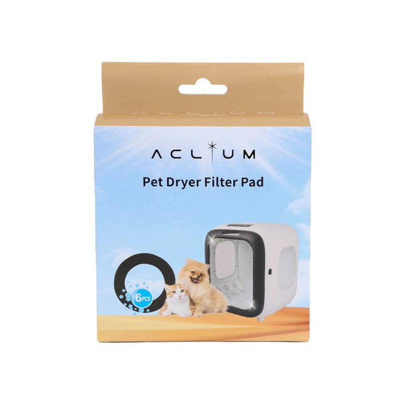 Aclium Pet Dryer Filter Pad 6pcs