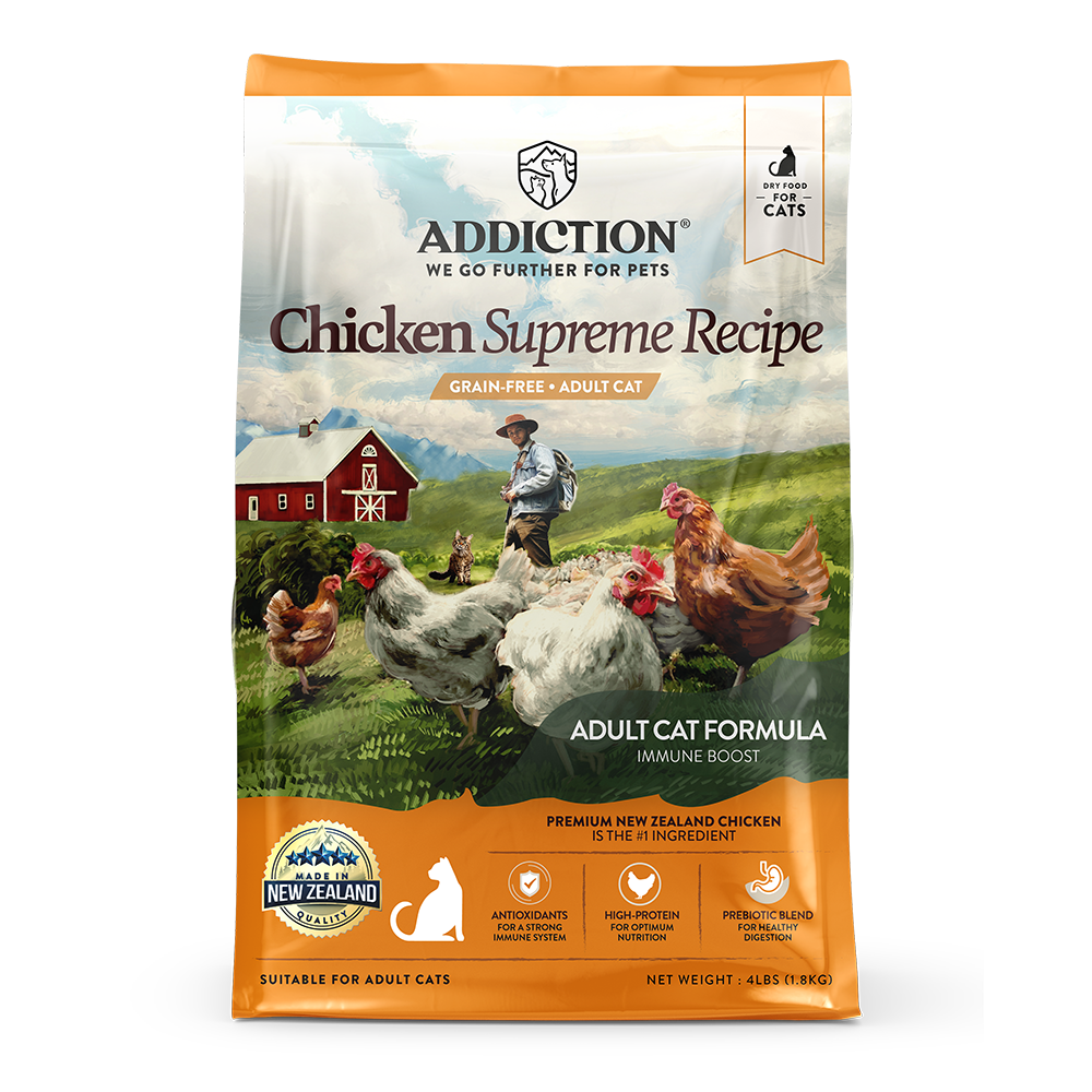 Addiction Cat Adult Chicken Supreme Grain-Free 4lb