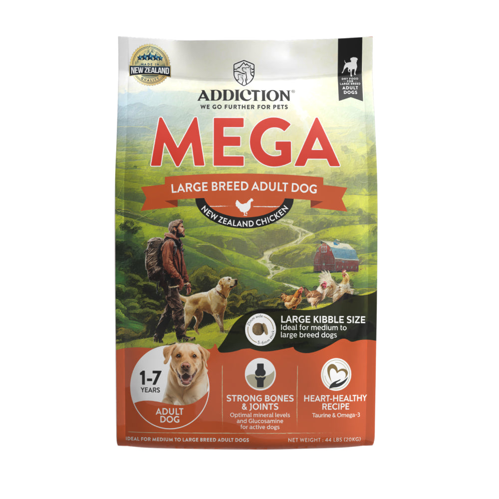 Addiction Dog MEGA Chicken for Large Breed Adult 44lb