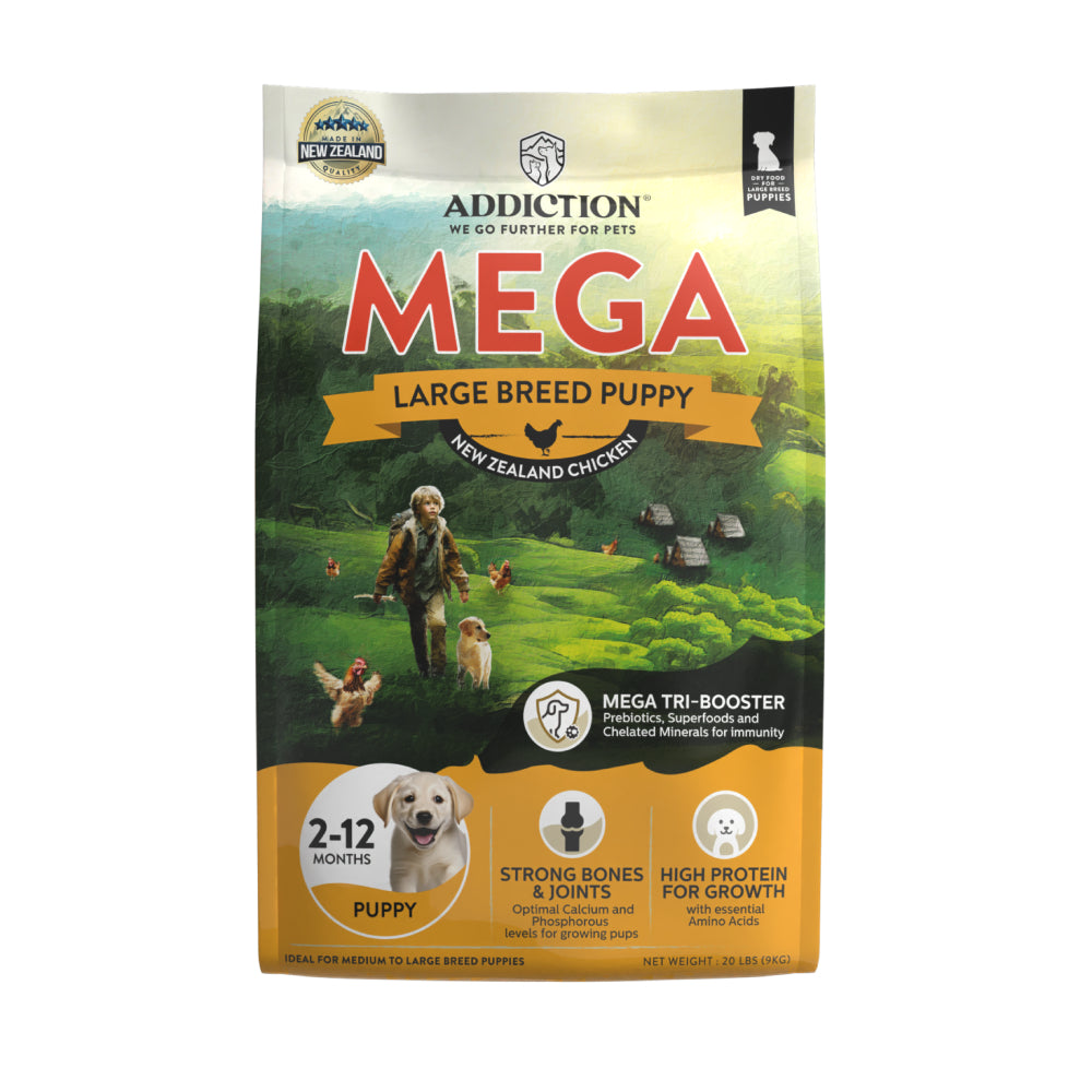 Addiction Dog MEGA Chicken for Large Breed Puppy 20lb