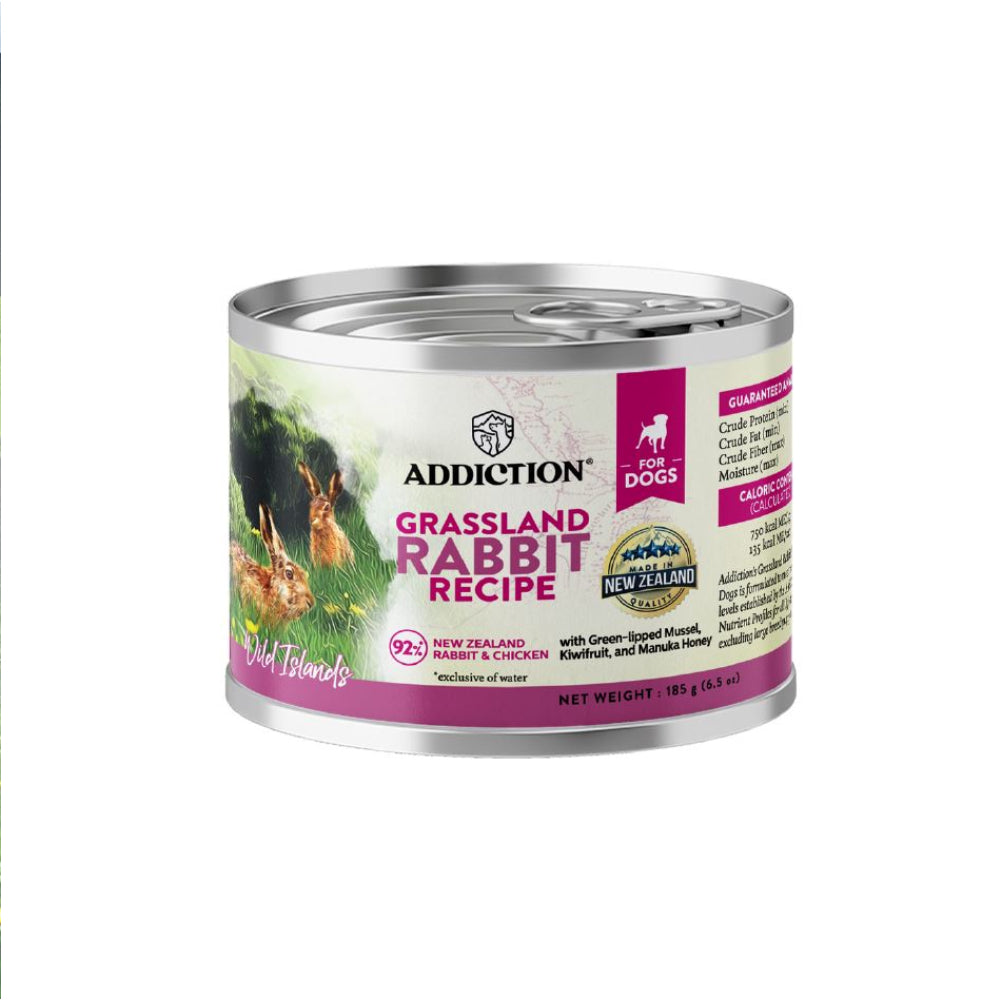 Addiction Dog Wild Islands Grassland Rabbit 185g