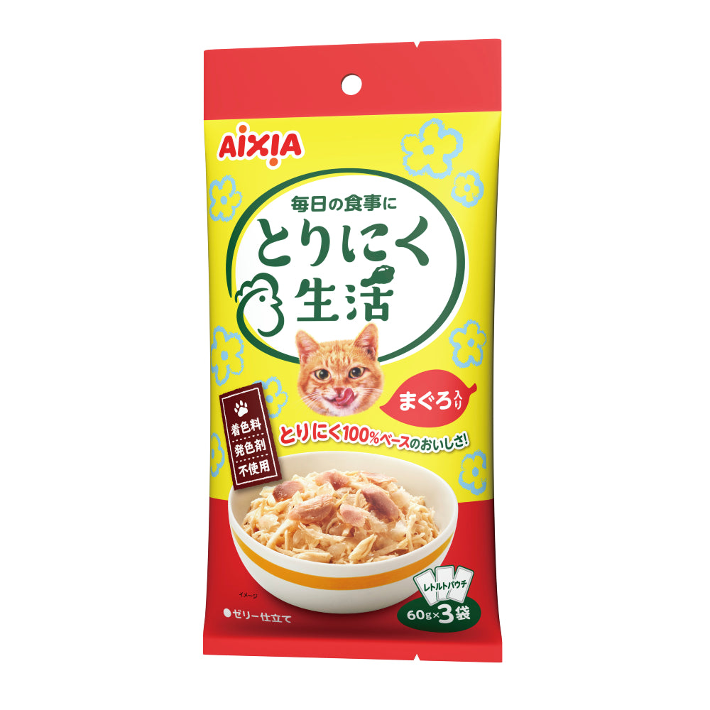 Aixia Chicken Life - with Tuna 60g x 3 (AXTN5)