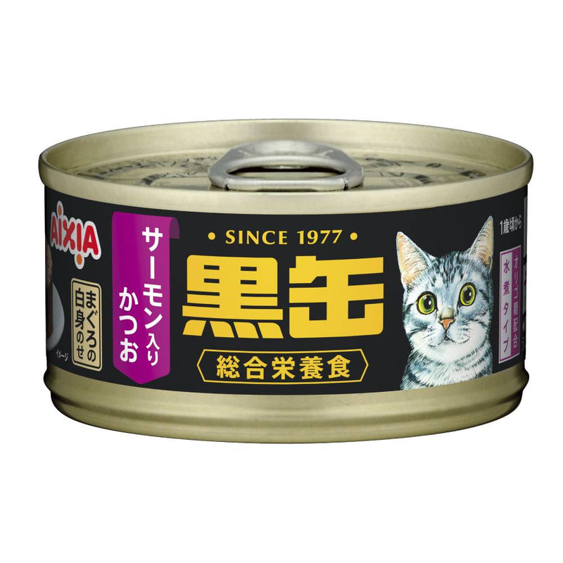 Aixia Kuro-Can Mini Skipjack and Tuna with Salmon 80g (BCM18)