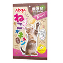 Aixia Kyun Cat Happy Sticks Shrimp Flavour Cat Treats 7g x 12 front pack