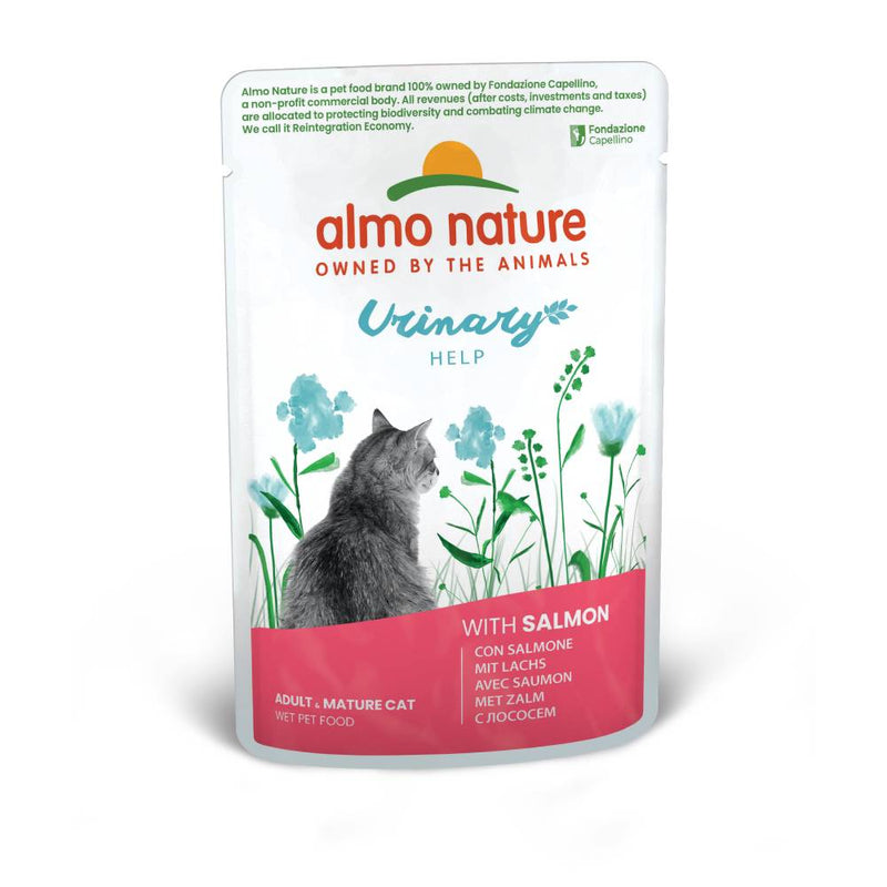 Almo Nature Cat Holistic Functional Urinary Help with Salmon 70g