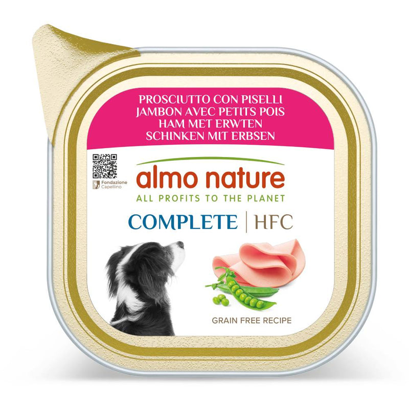 Almo Nature Dog HFC Complete Alu Ham with Peas 85g