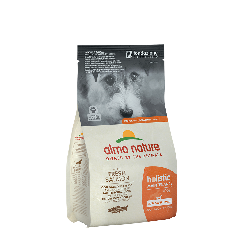 Almo Nature Dog Holistic XS-S Adult Salmon 400g