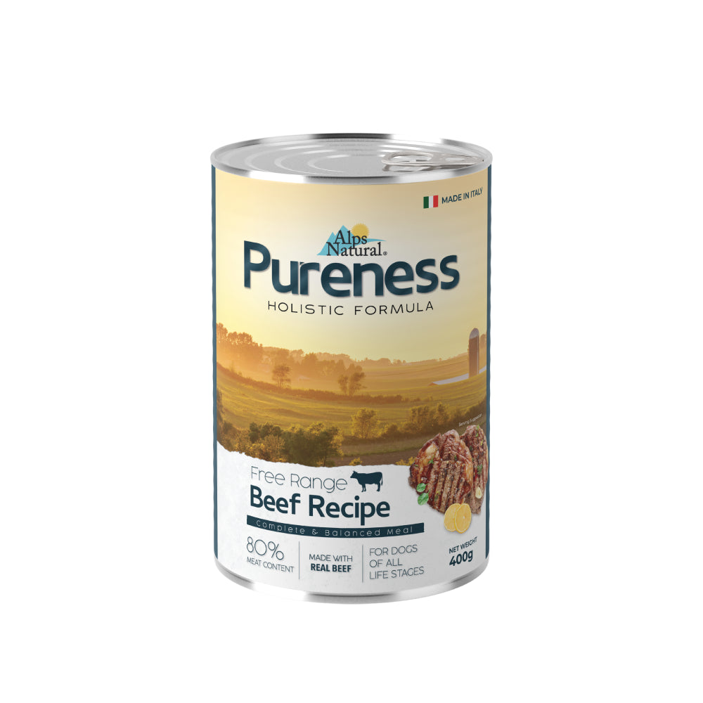 Alps Natural Dog Pureness Free Range Beef 400g