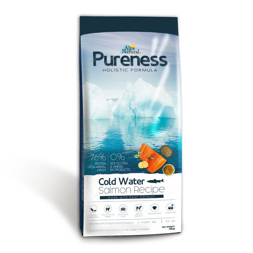 Alps Natural Dog Pureness Holistic Salmon Recipe 13kg
