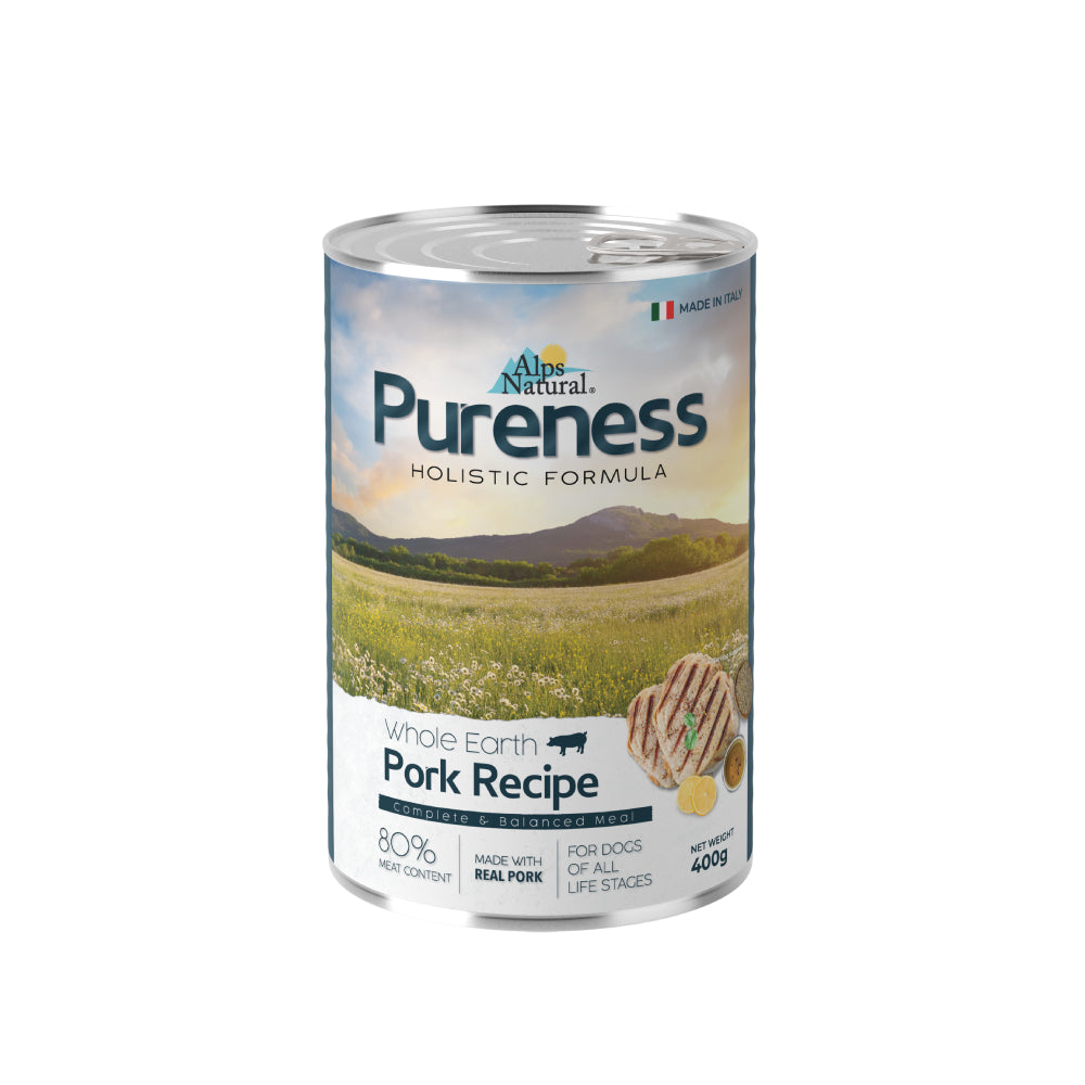 Alps Natural Dog Pureness Whole Earth Pork 400g