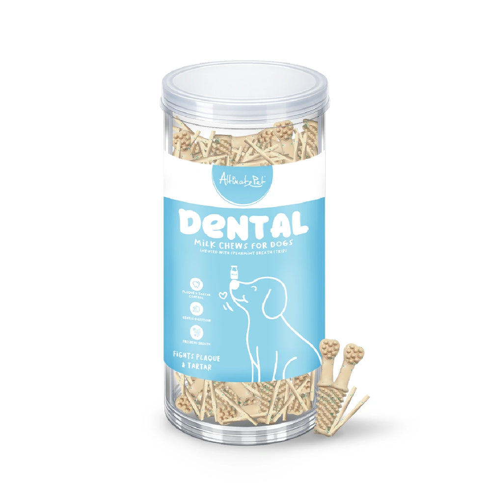 Altimate Pet Value Tub Dog Dental Chews - Milk 1.2kg