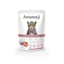 Amanova Cat Adult Pouch Grain-Free Salmon & Turkey 85g