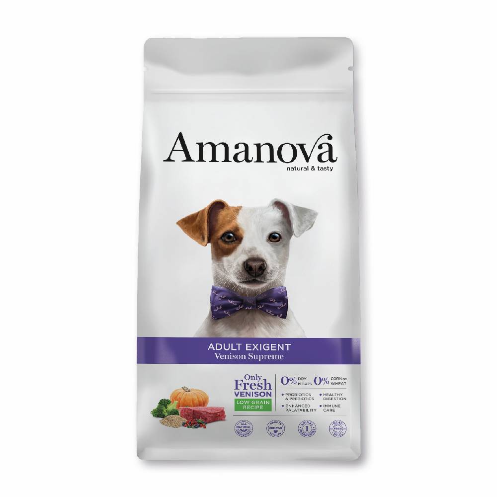 Amanova Dog Adult Exigent Venison 2kg