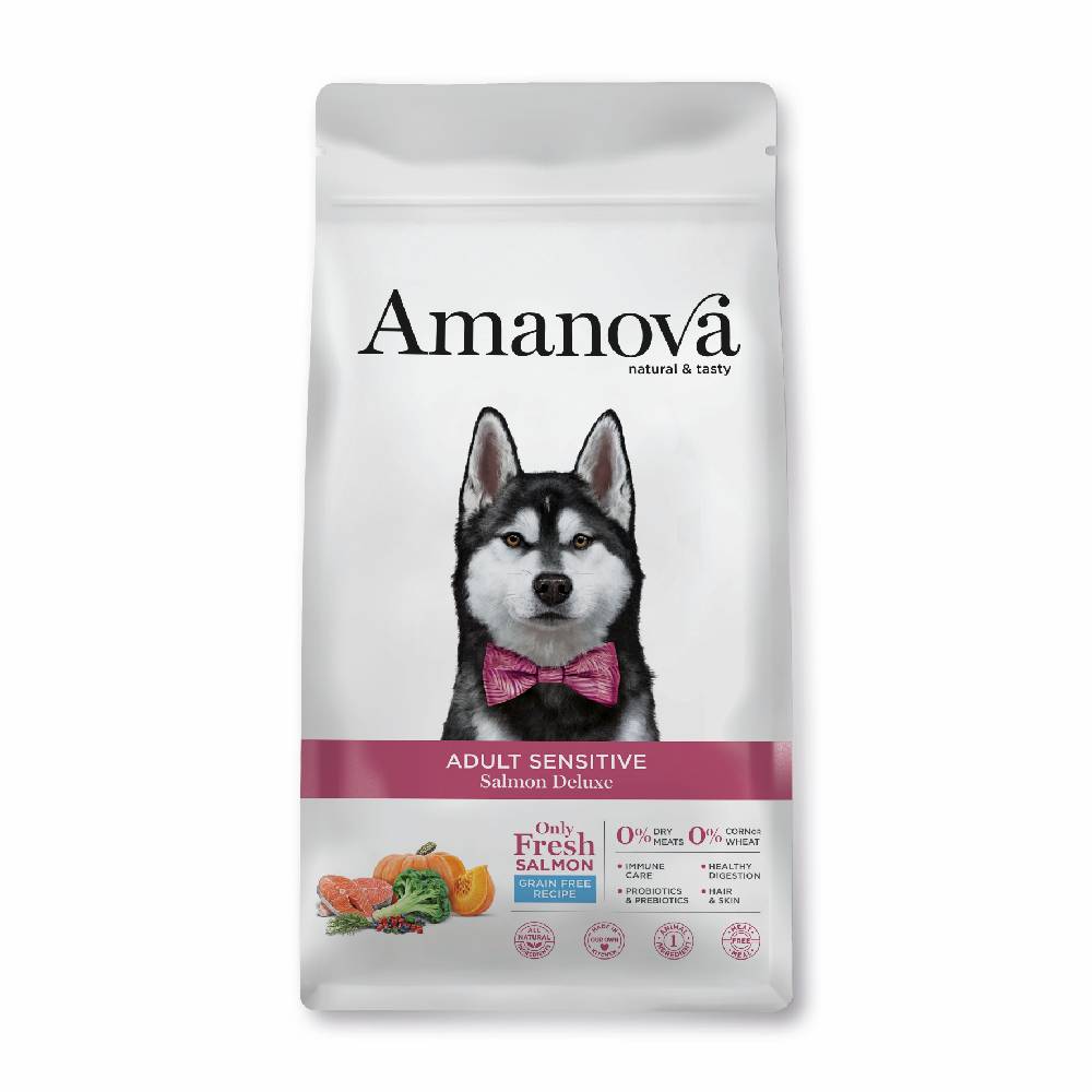 Amanova Dog Adult Sensitive Grain-Free Salmon 10kg