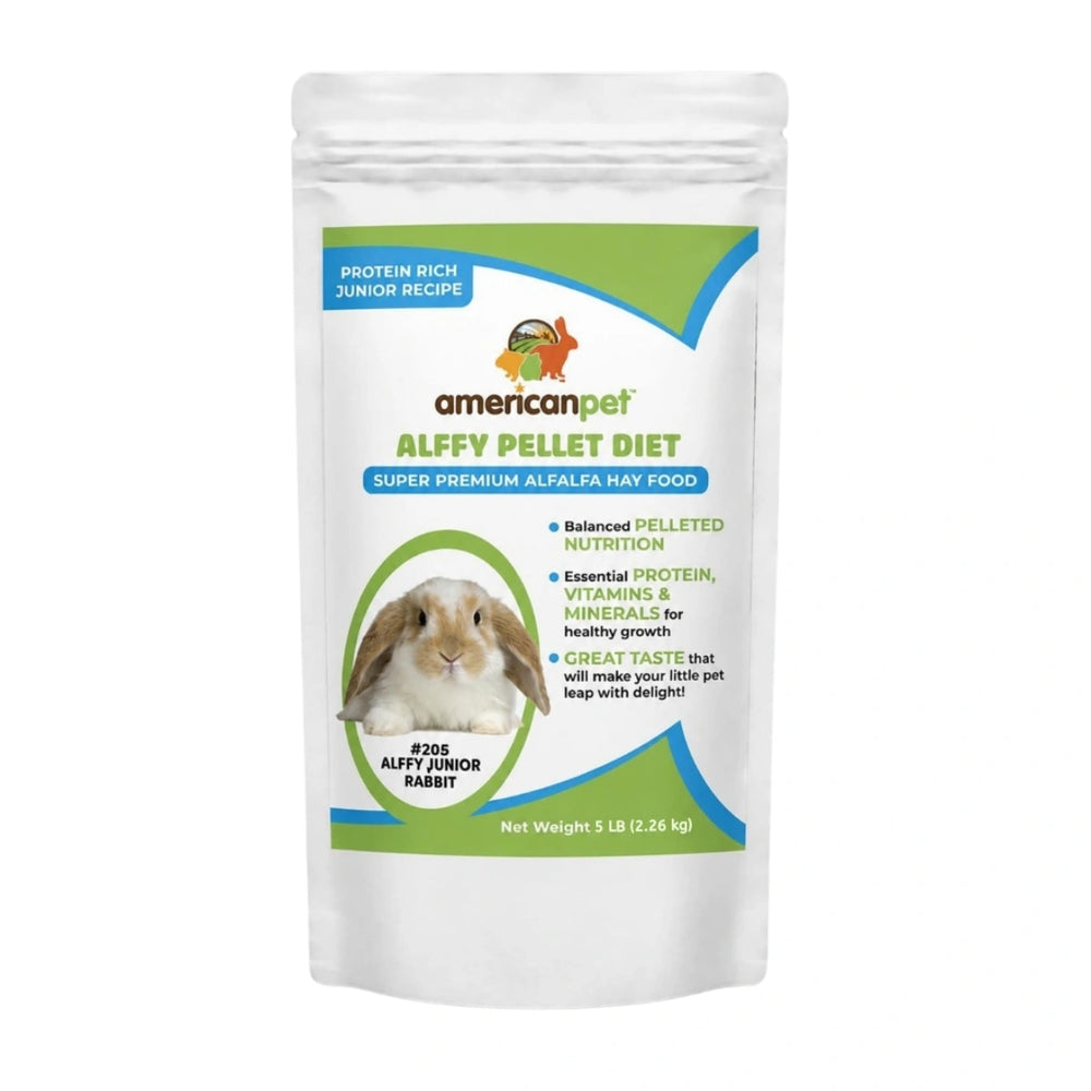 American Pet Alffy Pellet Diet Junior Rabbit Food 5lb
