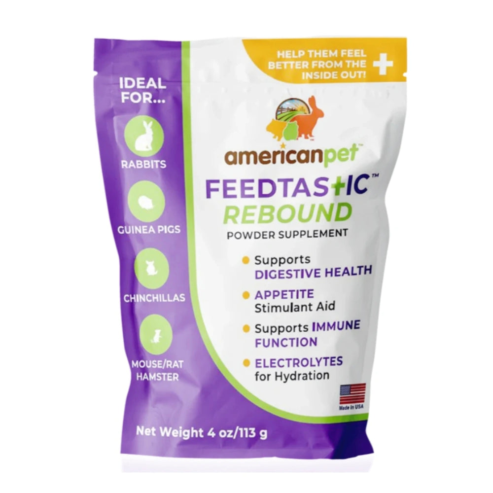 American Pet Feedtastic Rebound Probiotic Powder Supplement 4oz