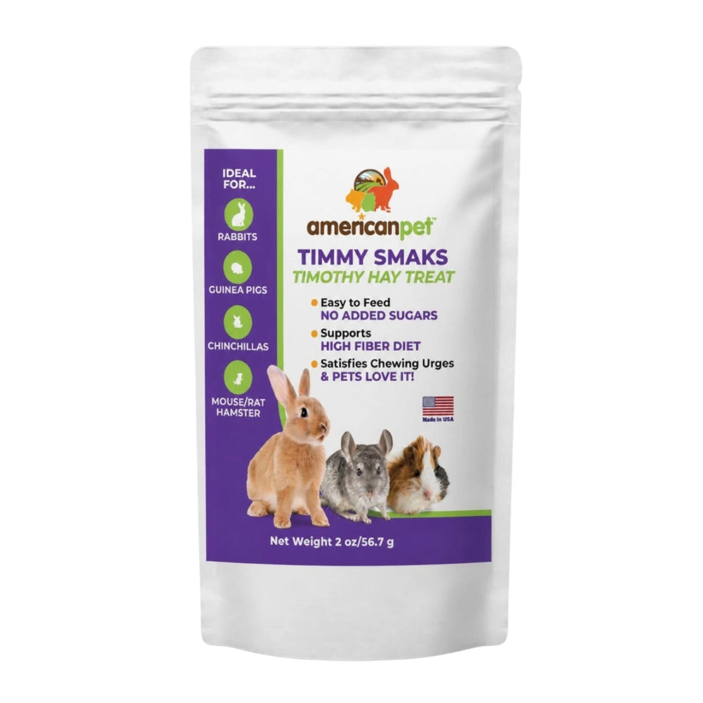 American Pet Timmy Smaks Timothy Hay Treat 2oz