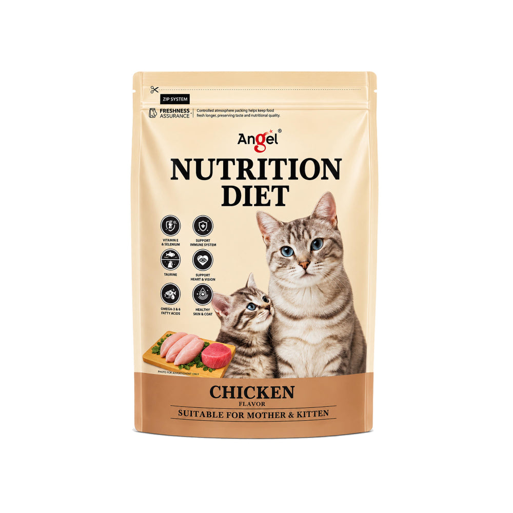 Angel Cat Nutrition Diet Chicken for Mother and Kitten 7kg
