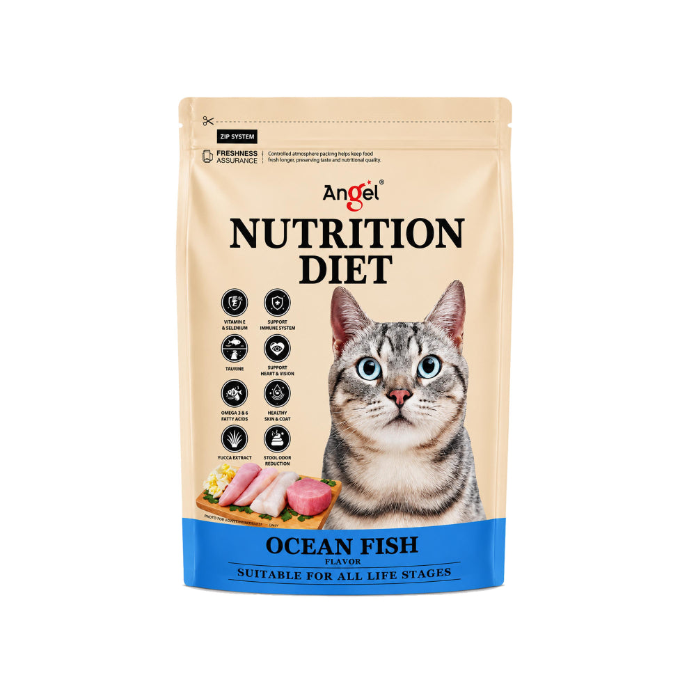 Angel Cat Nutrition Diet Ocean Fish 1.1kg