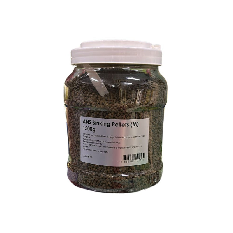 Aqua Nature System Fish Sinking Pellets M 1.5kg