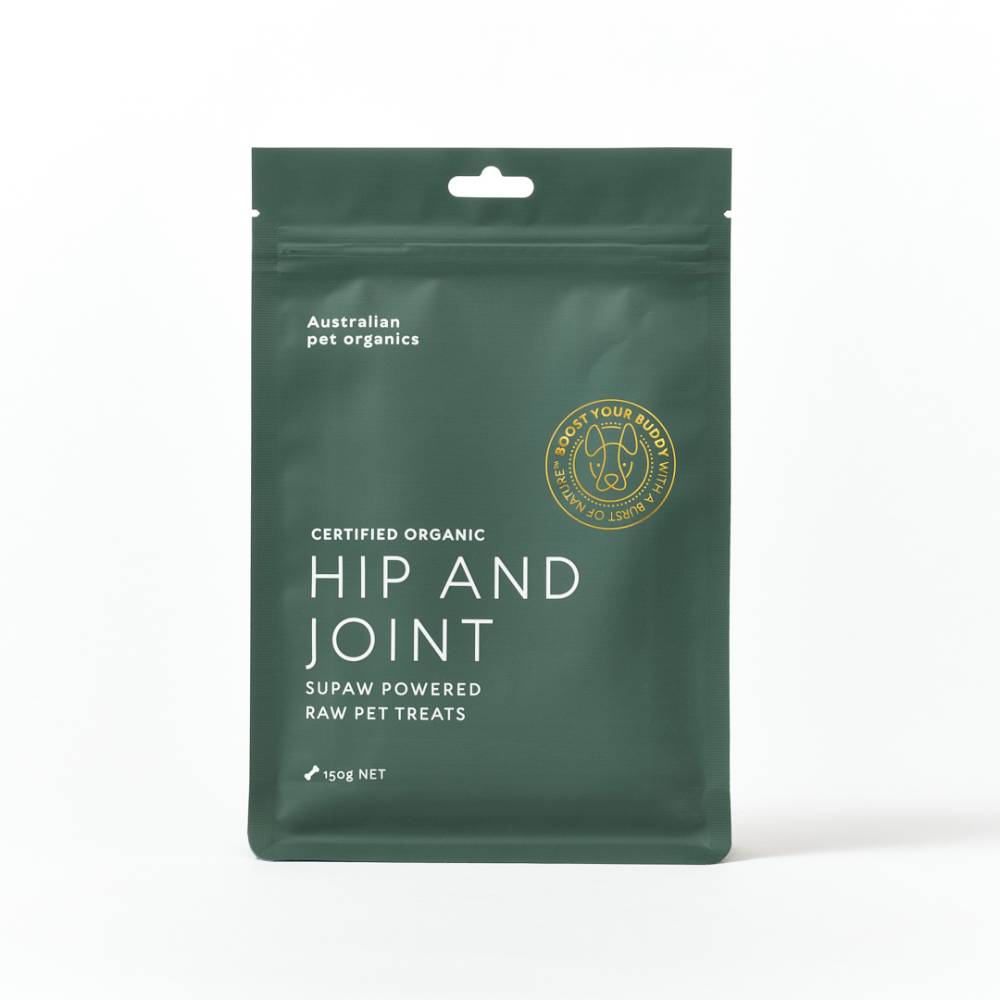 Australian Pet Organics Dog Treat Hip And Joint 150g
