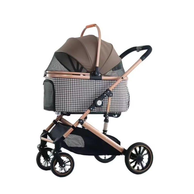 BNDC Pet Stroller 303L - Coffee