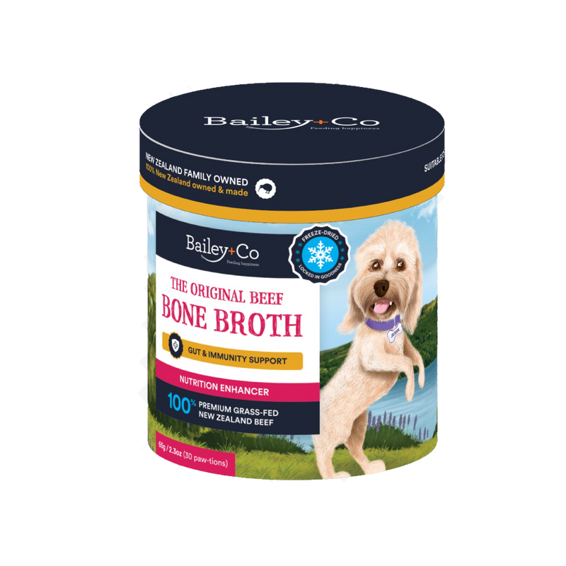 Bailey+Co Dog Freeze-Dried Nutrition Enhancer The Original Beef Bone Broth 65g