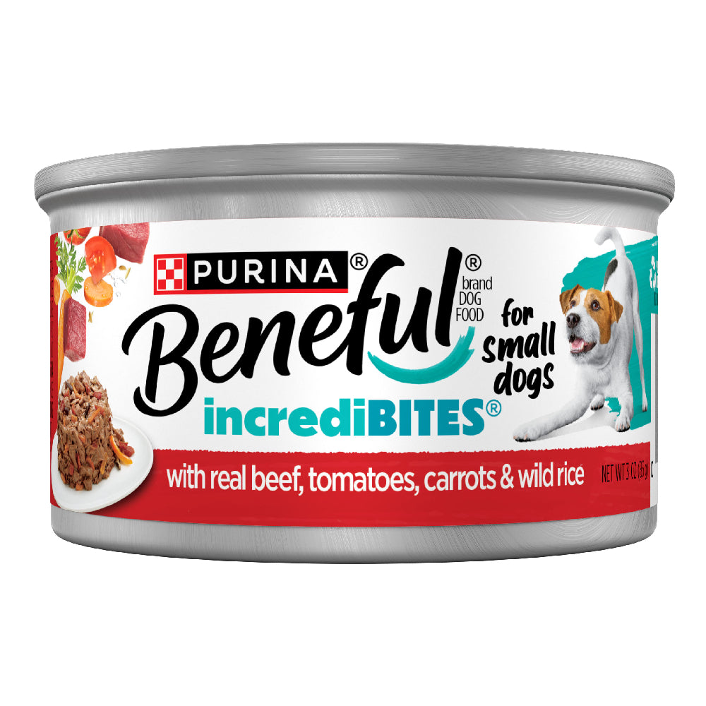 Beneful IncrediBites for Small Dogs Beef with Gravy 85g