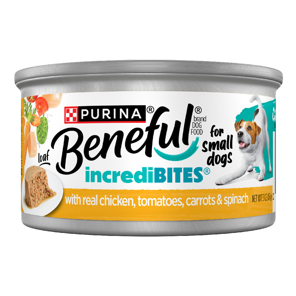 Beneful IncrediBites for Small Dogs Chicken Pate 85g