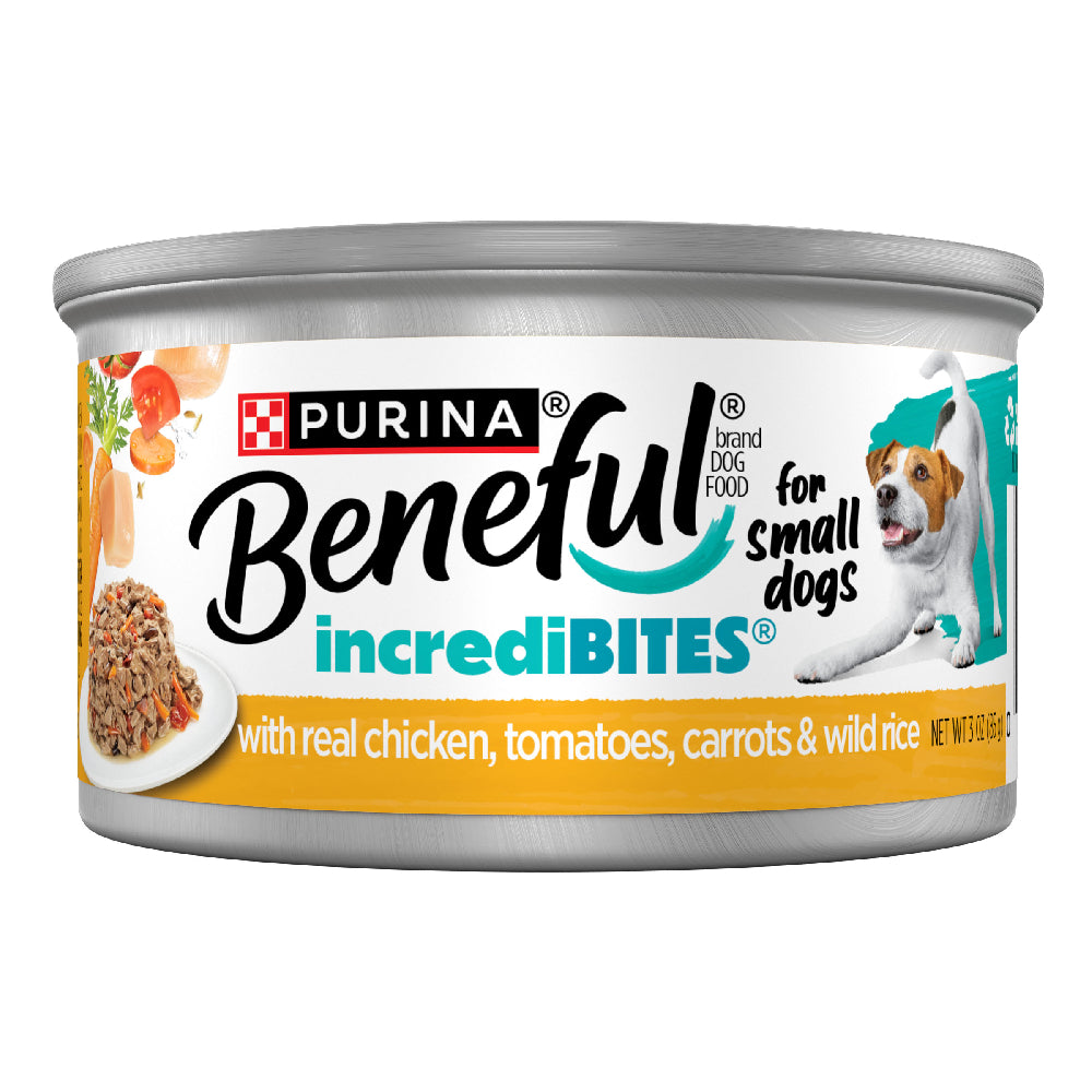 Beneful IncrediBites for Small Dogs Chicken with Gravy 85g