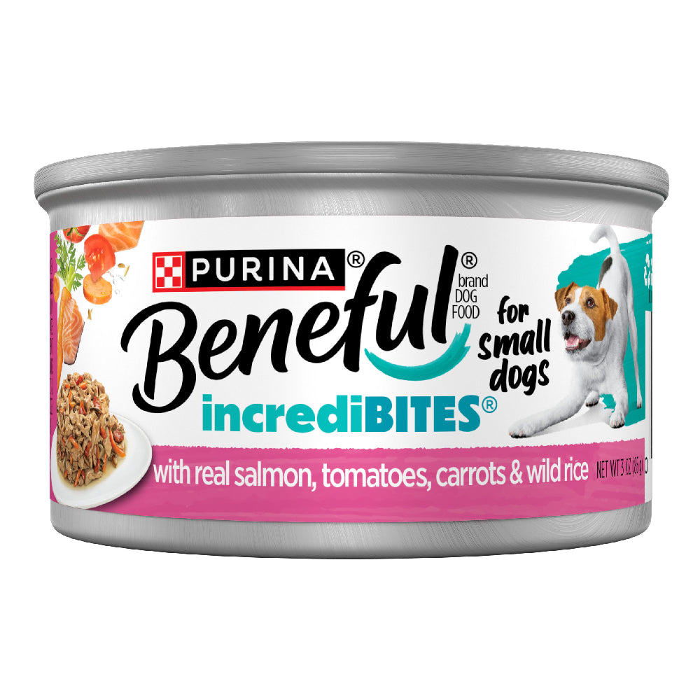Beneful IncrediBites for Small Dogs Salmon with Gravy 85g